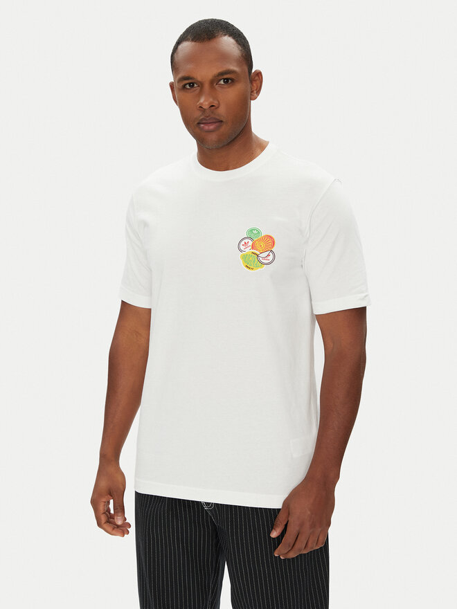 adidas adidas Camiseta Trefoil Series JW2975 Blanco Loose Fit