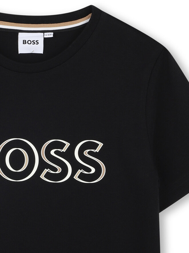 BOSS BOSS Camiseta J52034 S Negro Slim Fit