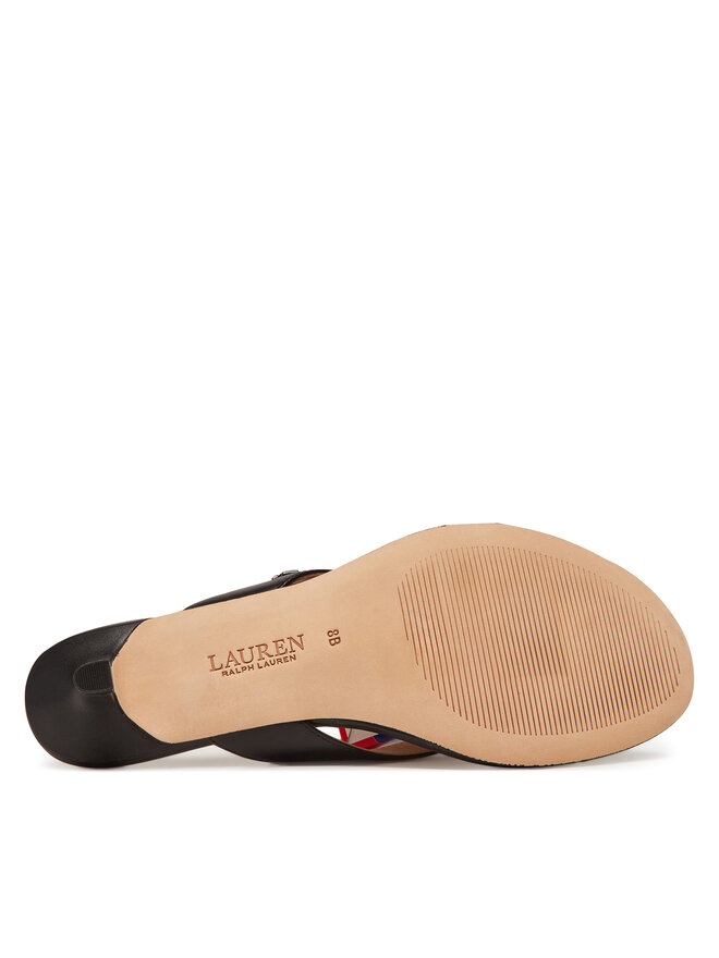 LAUREN RALPH LAUREN Flip flop LAUREN RALPH LAUREN Francesca 802966841001 Negru