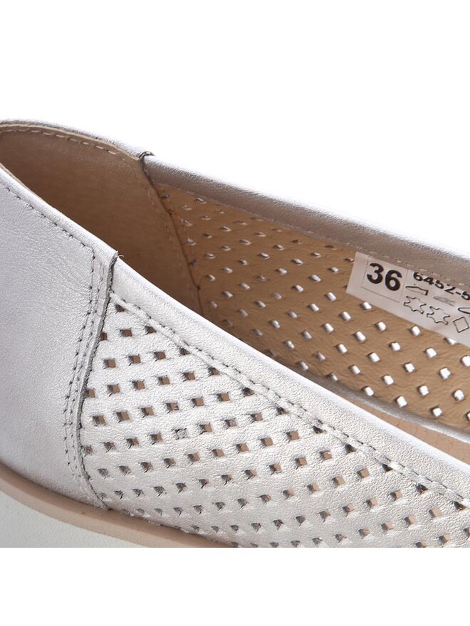 Wojas Slipper Wojas 6452-59 Silberfarben