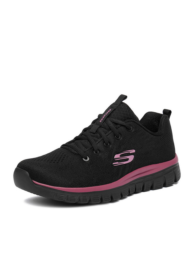Skechers Снікерcи Skechers C-GRACEFUL 12615 BKMV Чорний