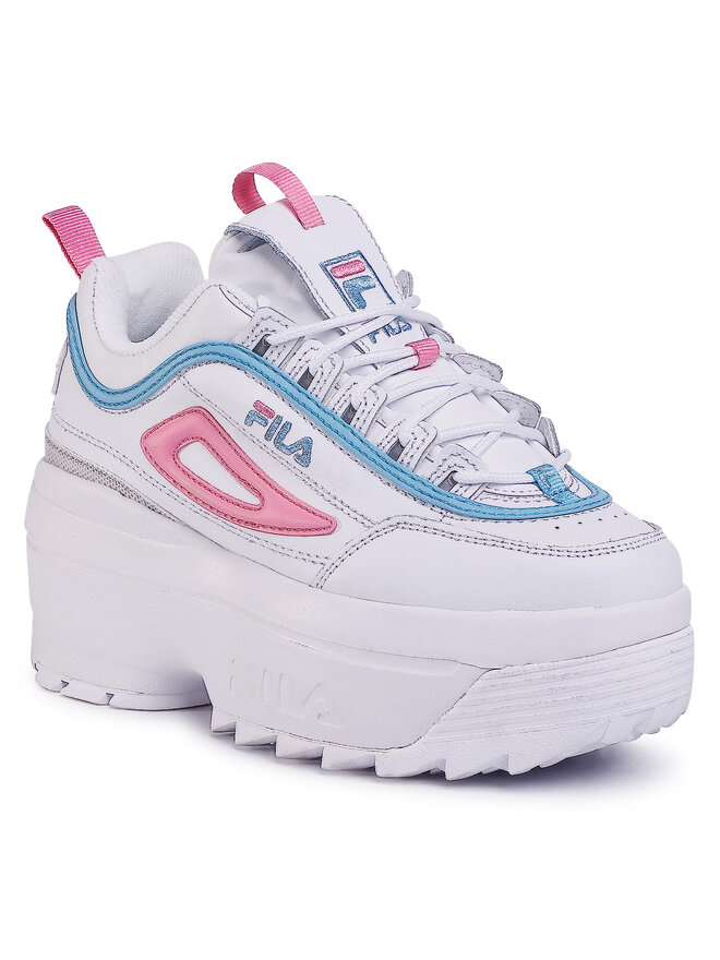 Zapatillas Fila Disruptor Wedge Wmn 1010865.92W Blanco zapatos.es