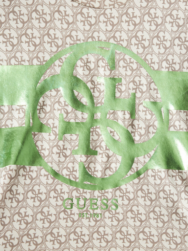 Guess Guess Majica J5RI04 K6YW4 Bež Regular Fit