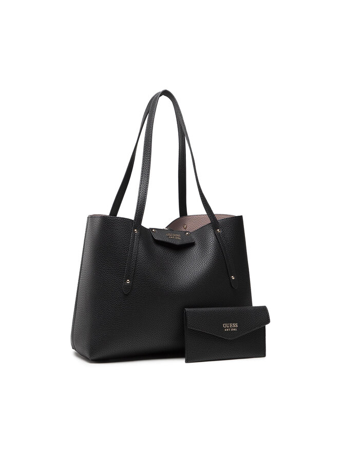 Guess Τσάντα Guess Eco Brenton Tote HWEVG8 39023 Μαύρο
