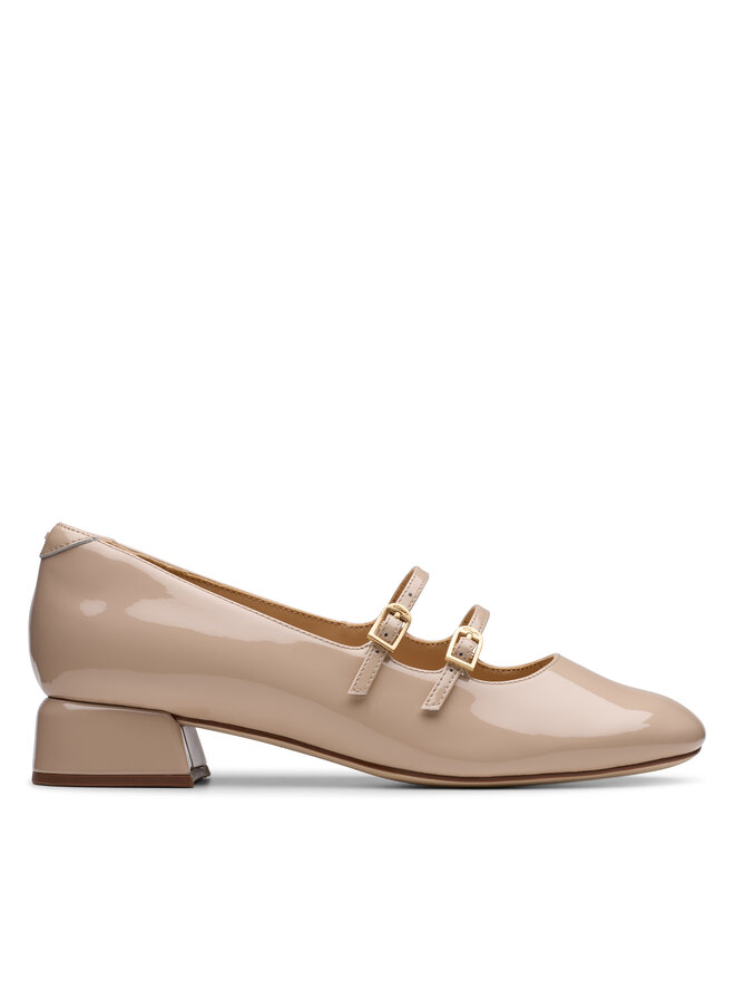 Clarks Półbuty Clarks 26181313 Beżowy