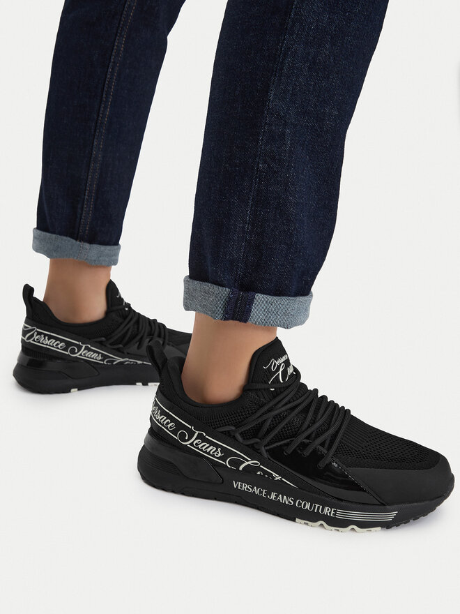Versace Jeans Couture Снікерcи Versace Jeans Couture 79VA3SA8 ZSC96 899 Чорний