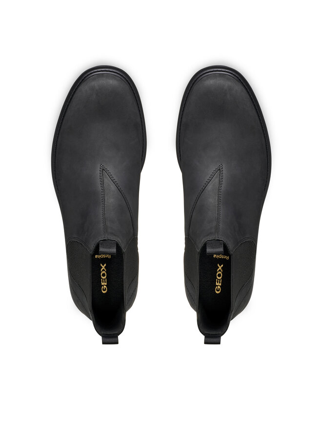 Geox Боти тип челси Geox U Spherica Ec7 U46FRA 000FF C9997 Черен