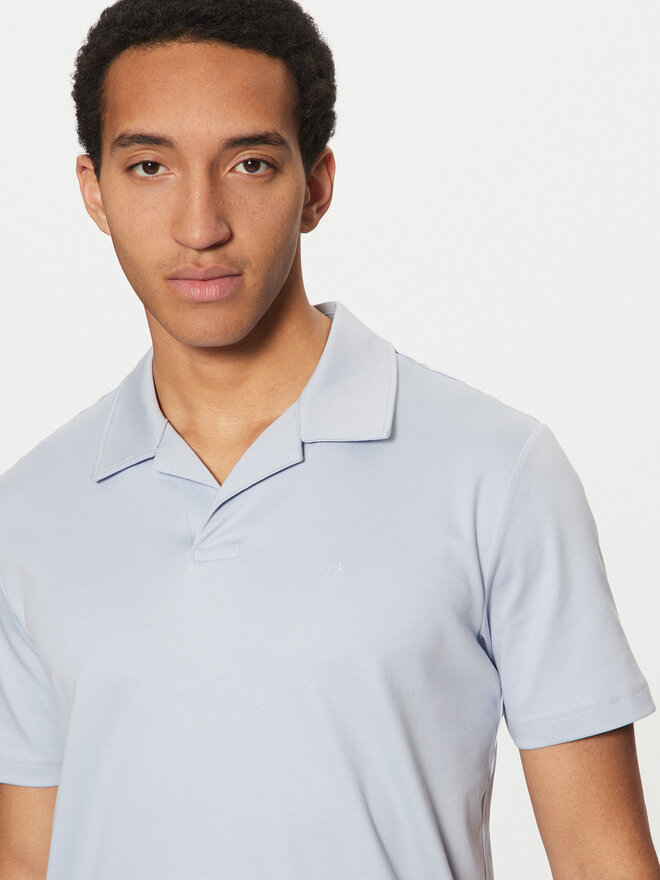 Calvin Klein Calvin Klein Pólóing K10K114133 Kék Regular Fit