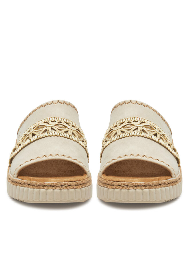 Rieker Pantoletten Rieker 69278-60 Beige