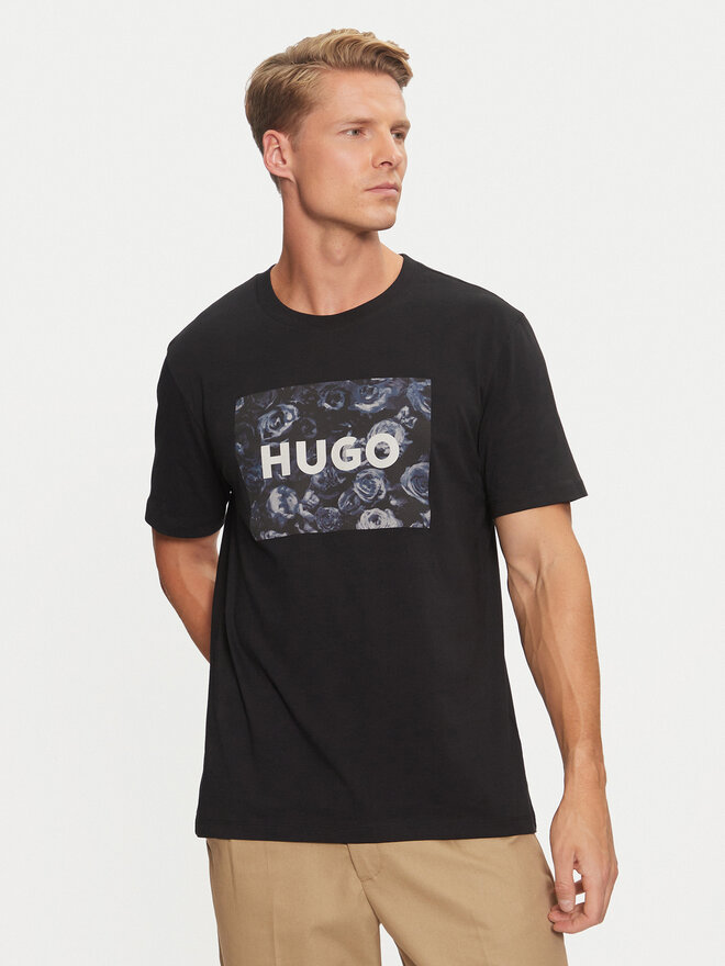 HUGO Hugo T-Shirt 50523999 Schwarz Regular Fit