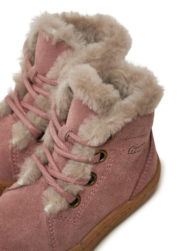 Froddo Šnurovacia obuv Froddo Minni Suede Laces G2110140 M Ružová