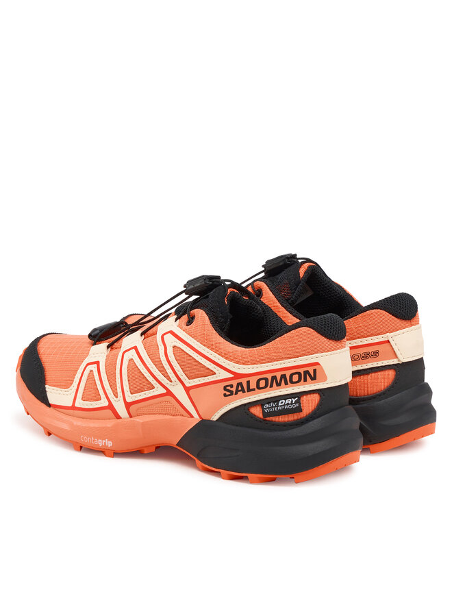 Salomon Trekingová obuv Salomon Speedcross Waterproof L47733600 Oranžová