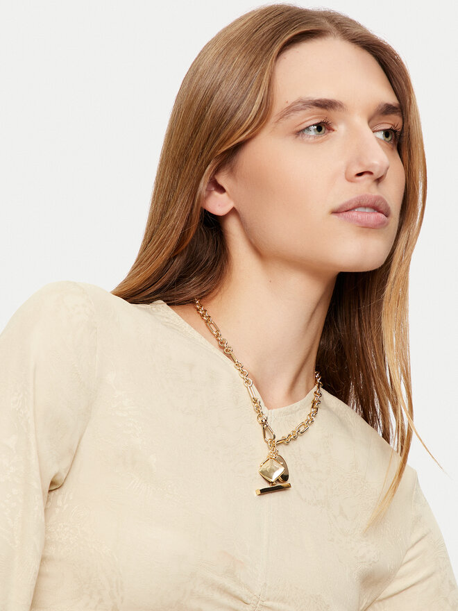 【LAUREN RALPH LAUREN】ゴールド 16\" link チェーンネックレス $48 NWT Lauren Ralph Lauren gold tone Link 22” necklace K26