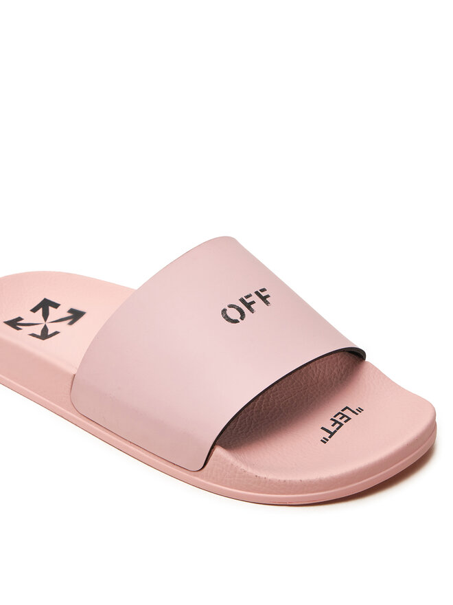 Off-White Šľapky Off-White OWIC002F22MAT0013000 Ružová