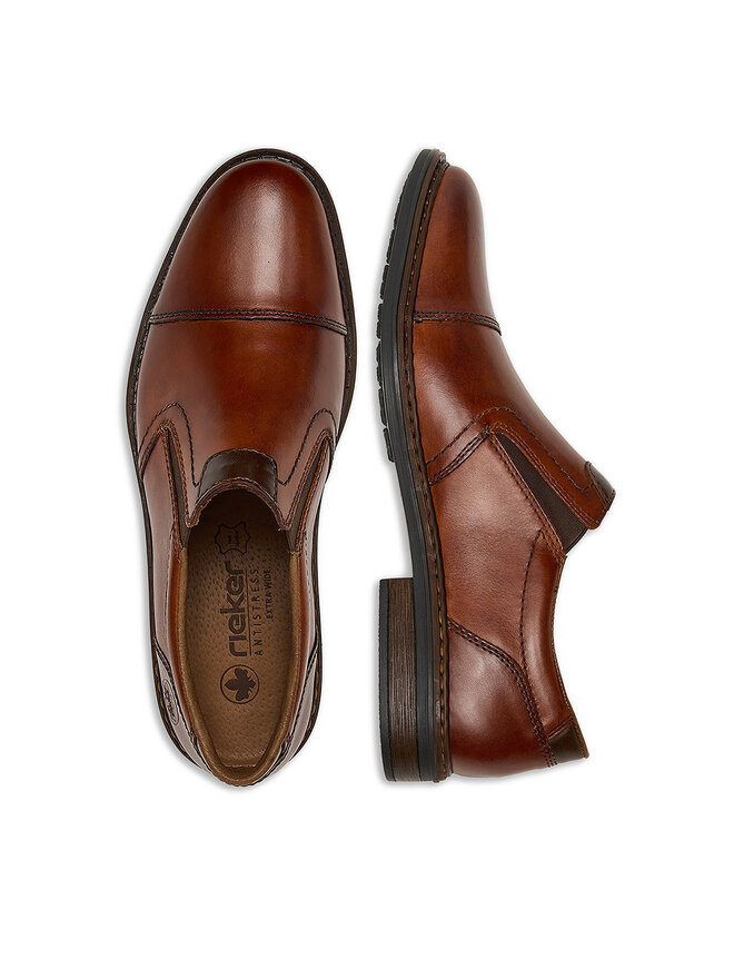 Rieker Półbuty Rieker 17659-23 Brązowy