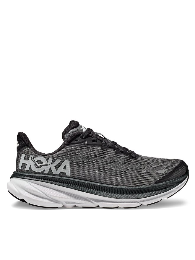 Взуття для бігу Hoka Clifton 9 Youth 1131170 Сірий | evzuttya.com.ua