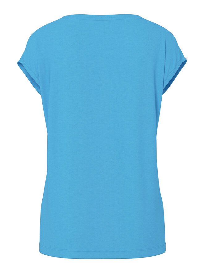 Pieces Pieces Marškinėliai Billo 17078732 Mėlyna Loose Fit