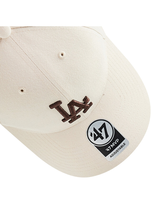 47 Brand Kšiltovka 47 Brand Los Angeles Dodgers B-MVPSP12WBP-NTG Béžová