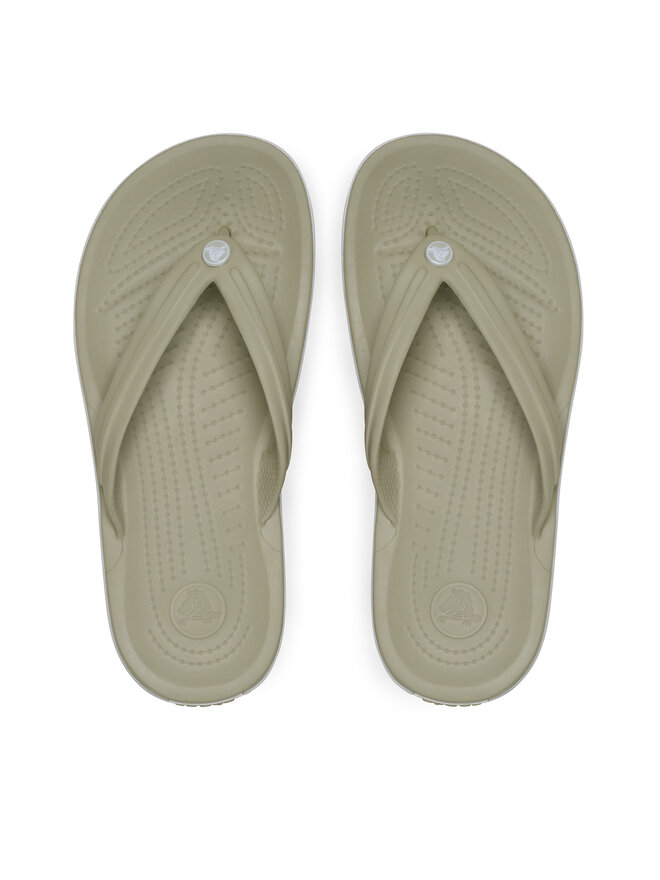 Crocs Zehentrenner Crocs Crocband Flip 11033 Beige
