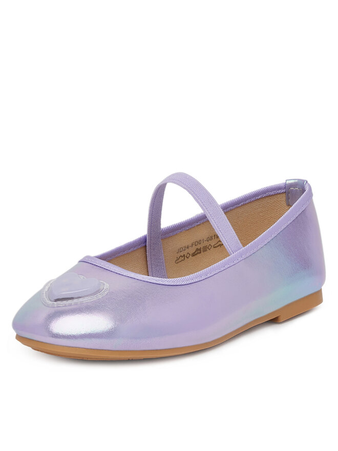 Nelli Blu Baleriny Nelli Blu JD24-FD01-0819 Fioletowy