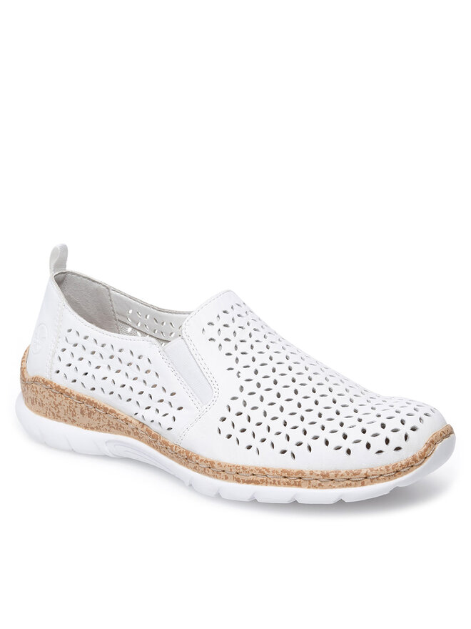 Rieker Halbschuhe Rieker N4251-80 Weiß