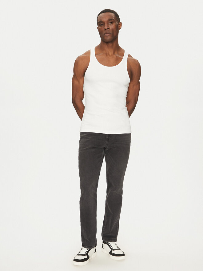 Jack&Jones Jack&Jones Tank top Islington 12273156 Λευκό Slim Fit