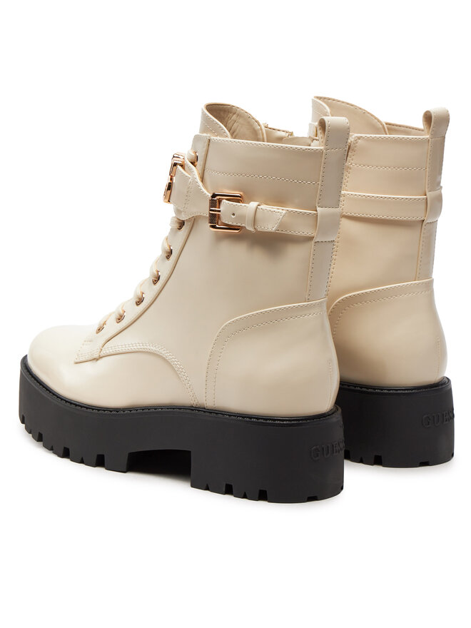 Guess Členková obuv Guess Vaires FLTSOM PAT10 Béžová