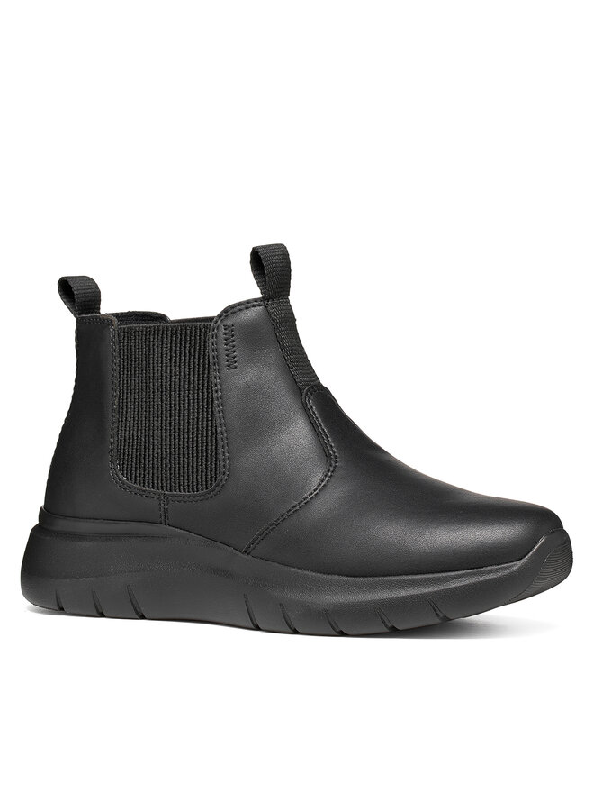 Geox Klassische Stiefeletten Geox D Plummery D66YNA 0009B C9999 Schwarz