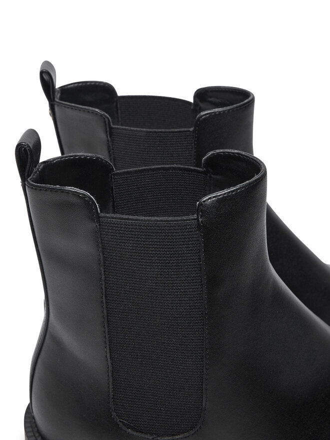 MICHAEL Michael Kors Μποτάκια με λάστιχο MICHAEL Michael Kors Hazel Chelsea Bootie 40F4HZMEEL Μαύρο