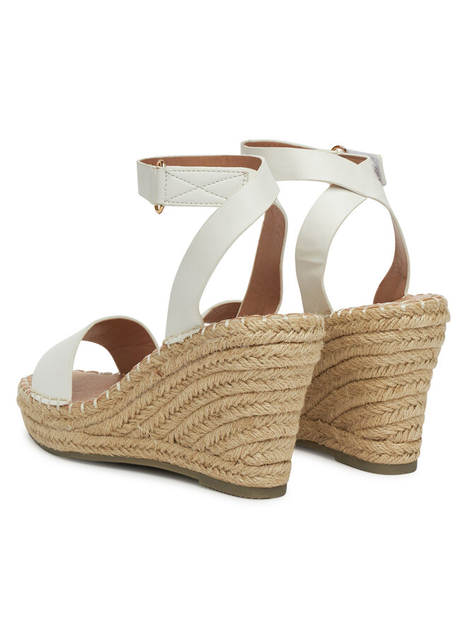 DeeZee Espadrilky DeeZee JSZ2022-06 Biela