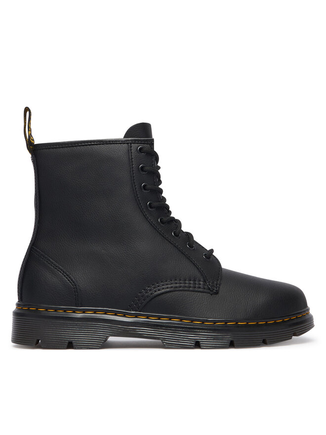 Dr. Martens Schnürstiefeletten Dr. Martens Aprile Boot DM42394001 Schwarz