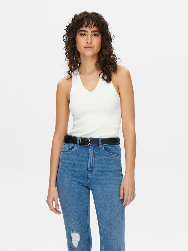 JDY JDY Felső Sabrina 15258897 Fehér Slim Fit