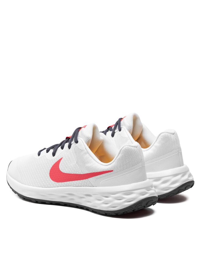 Nike Buty do biegania Nike Revolution 6 Nn (Gs) DD1096 101 Biały