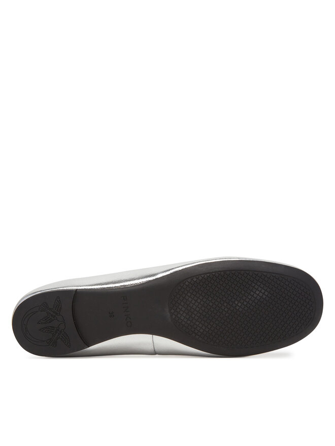 PINKO Baleriny PINKO Gioia 03 SD0295 P049 Srebrny
