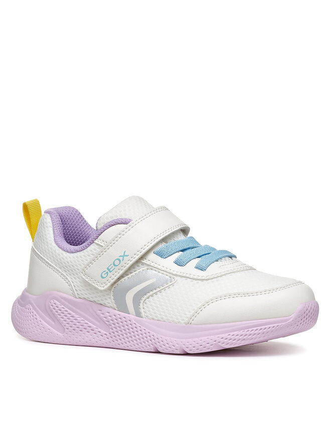 Geox Snīkeri Geox B Sprintye J36FWB 01454 C0761 M Balts