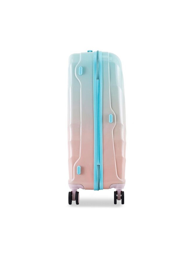 Semi Line Μεγάλη Βαλίτσα Semi Line T5649-3 Μπλε