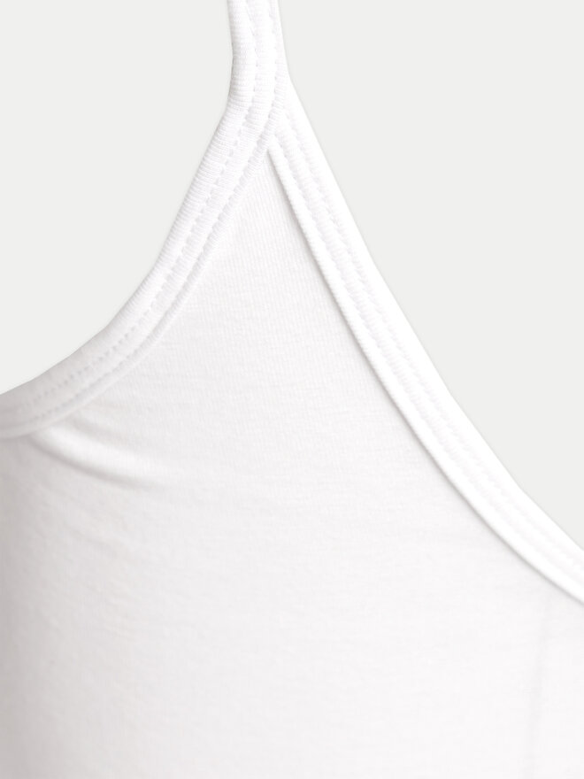 Gina Tricot Gina Tricot Felső 22470 Fehér Slim Fit