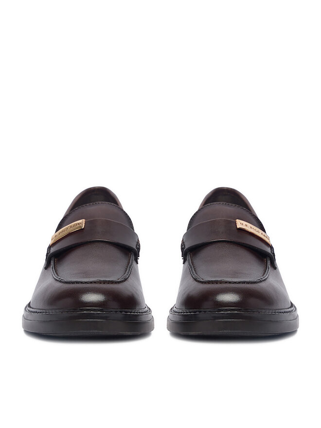 U.S. Polo Assn. Slipper U.S. Polo Assn. EO-ALYA001W/6L1 Dunkelbraun