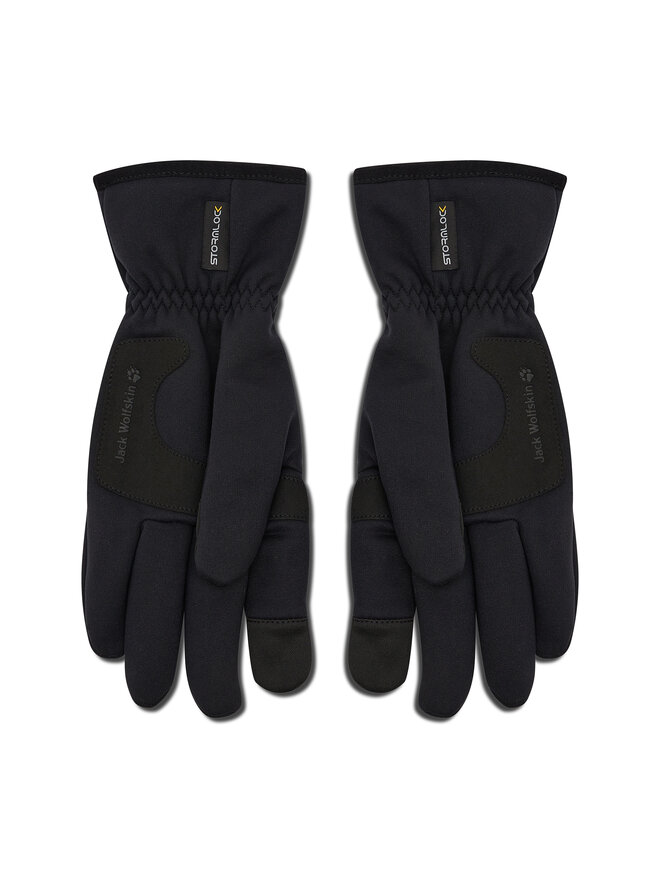 Herrenhandschuhe Jack Wolfskin Stormlock Hydro Glove 1909162 Schwarz |  eschuhe.de