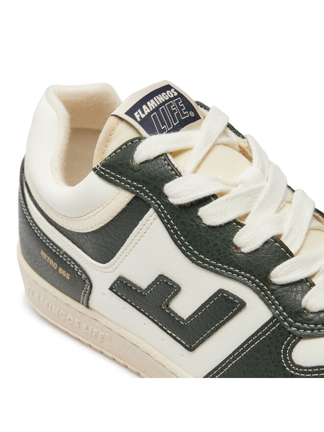 Flamingos Life Снікерcи Flamingos Life Retro 86s R8forpea Білий