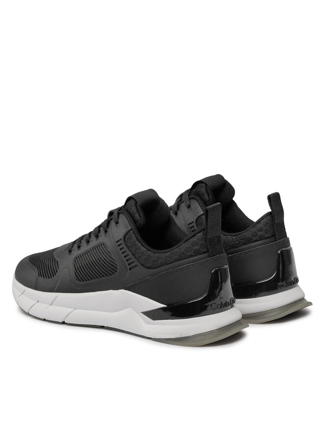 Calvin Klein Снікерcи Calvin Klein Lace Up Runner - Caged HW0HW01996 Чорний