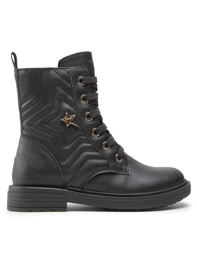 Geox Stiefeletten Geox J Eclair G. N J269QN 000BC C9999 S Schwarz