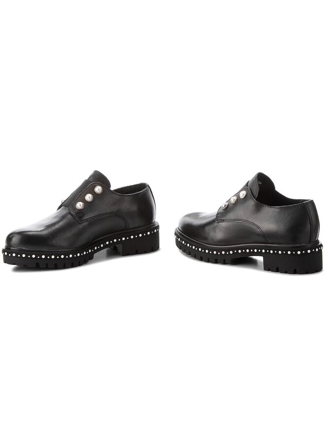 Sergio Bardi Оксфорди Sergio Bardi Isernia FW127350418VF Чорний