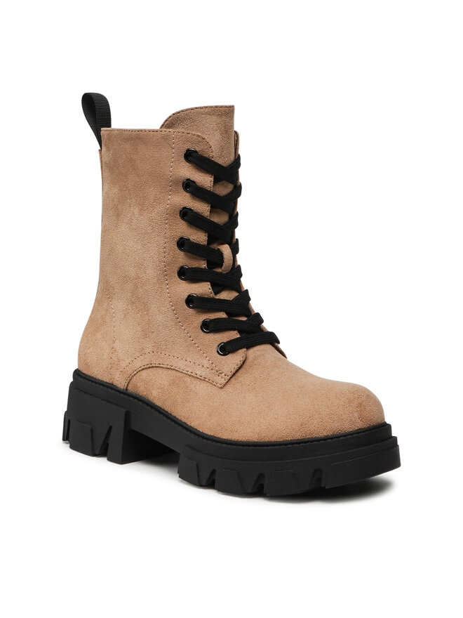 DeeZee Schnürstiefeletten DeeZee WS5598-23 Braun