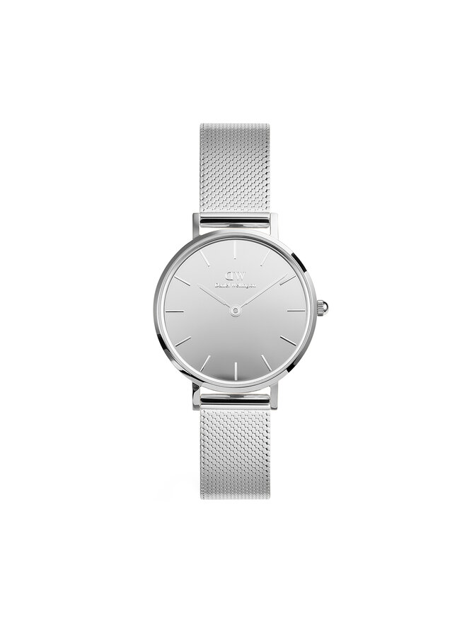 Daniel Wellington Zegarek Daniel Wellington Petite Reflection 28 DW00100796 Srebrny
