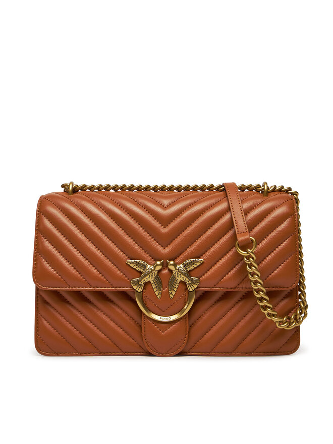 PINKO Torebka PINKO Love One Classic Dc PE 24 PLTT 100941 A0GK Brązowy