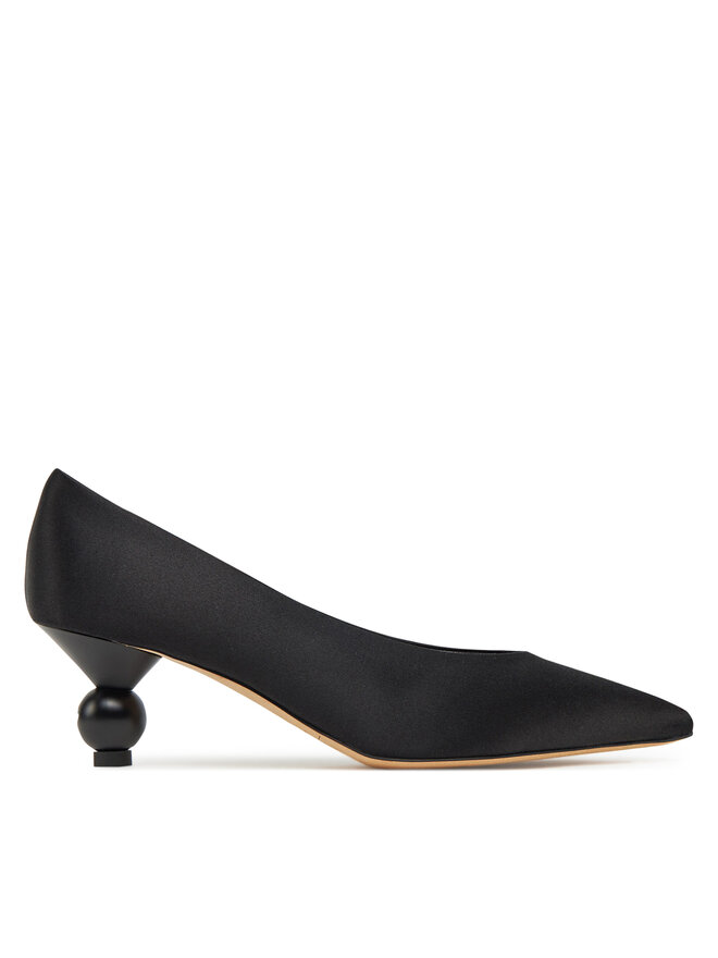 Weekend Max Mara Félcipő Weekend Max Mara Renzasatin 2515521055600 Fekete