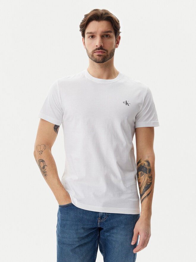 Calvin Klein Jeans Calvin Klein Jeans Pack de 2 camisetas Monologo J30J320199 De color Regular Fit
