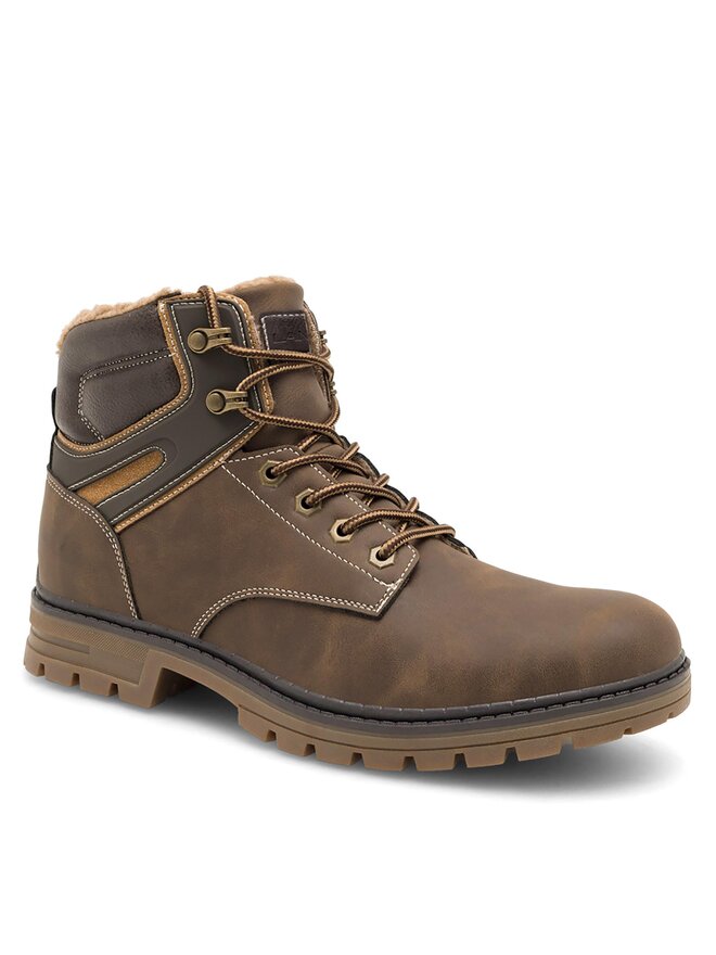 Lanetti Schnürschuhe Lanetti VS21M2019-3 Braun