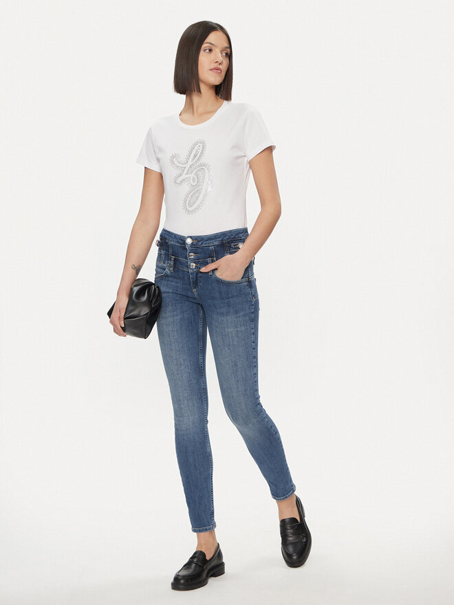 Liu Jo Liu Jo T-Shirt WA4051 JS923 Λευκό Regular Fit